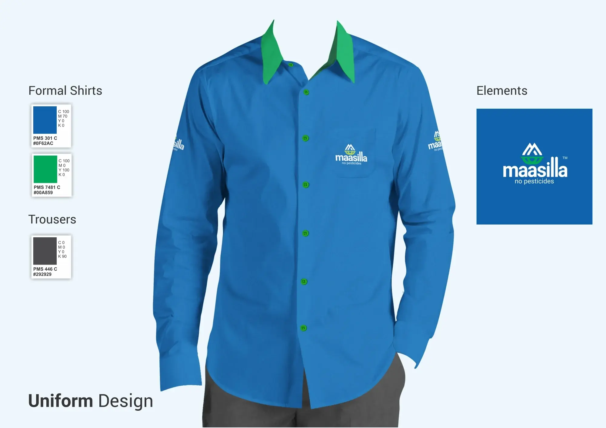 Maasilla - Identity · Implementation · Packaging