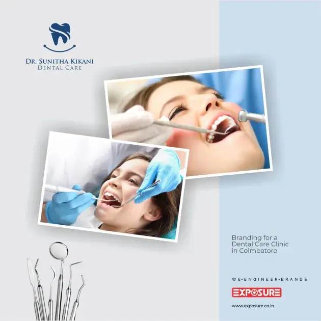 Dr. Sunitha Kikani Dental Care — Branding for a dental care clinic.