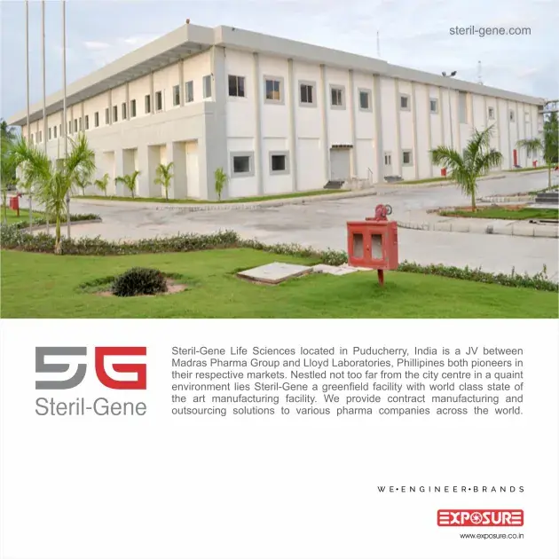 Steril-Gene Life Sciences — Brand for a contract pharma manufacturer.