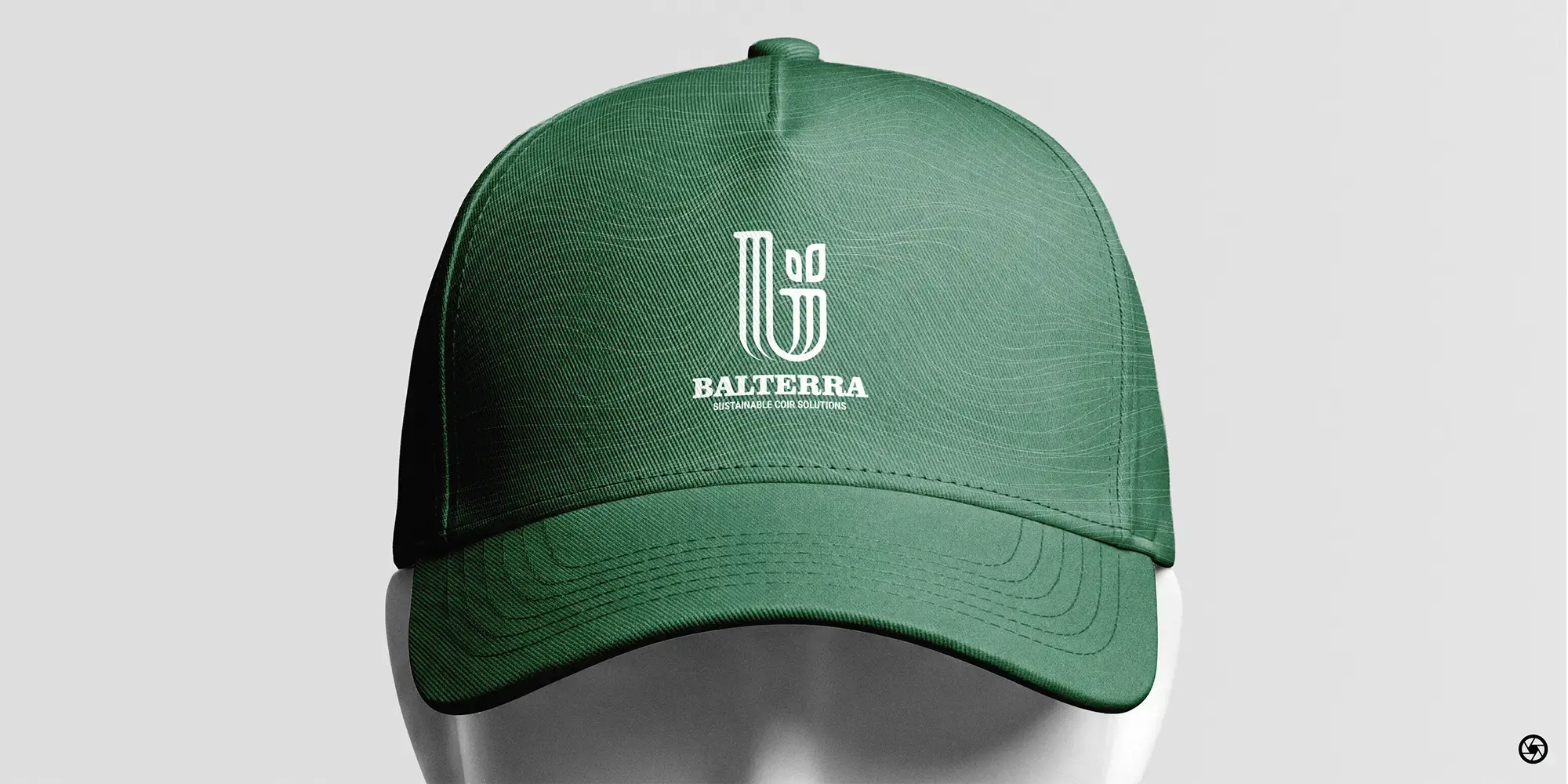 Balterra — branded cap with identity mark