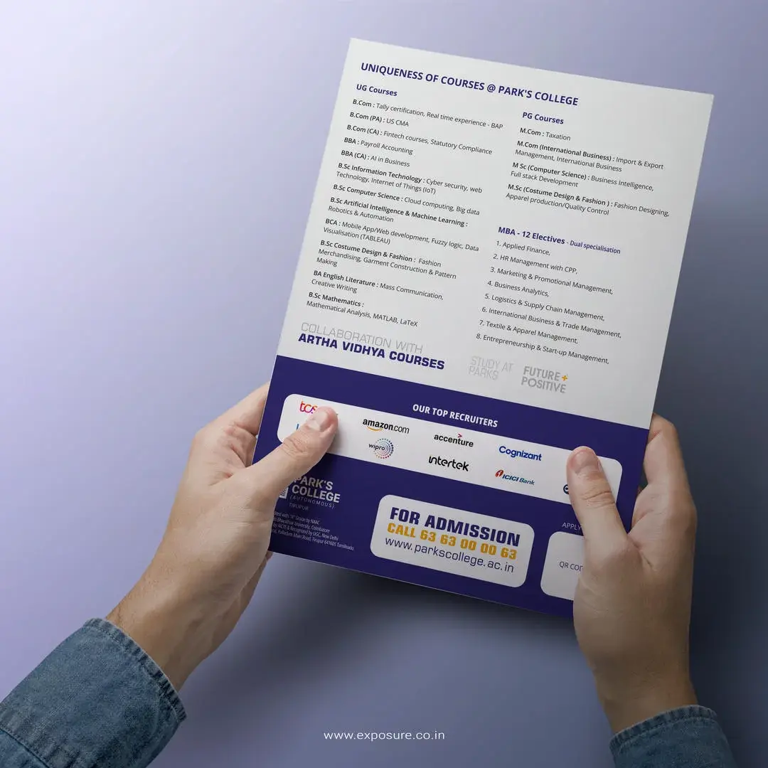 Park's College admissions flyer - March 2026 edition 2